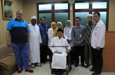 Syeikh Khalid Al-Hamudi kembali mengunjungi Rumah Sakit Islam Jakarta Cempaka Putih
