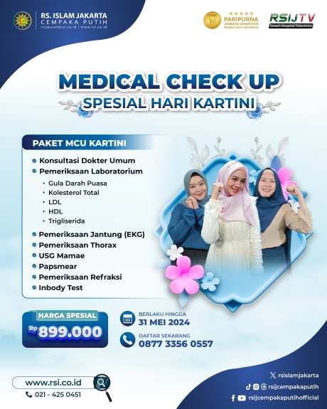 Medical Check Up Spesial Hari Kartini